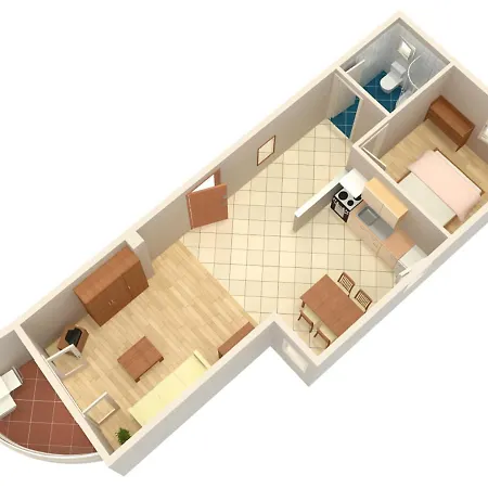 With A Swimming Pool - 5943 Апартаменти *